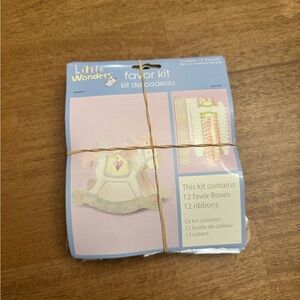 Little Wonders Pastel Favor Kit with Rocking Horse X3 NEW